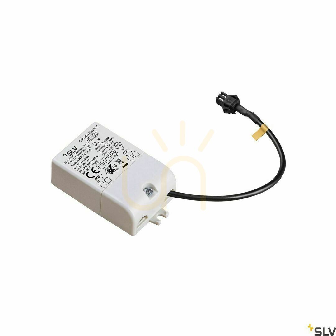 Sprawdź Sterownik LED SLV Treiber 250 mA 10W biały do Downlight Numinos 1004058 Sterownik LED SLV Treiber 250 mA 10W biały do Downlight Numinos 1004058