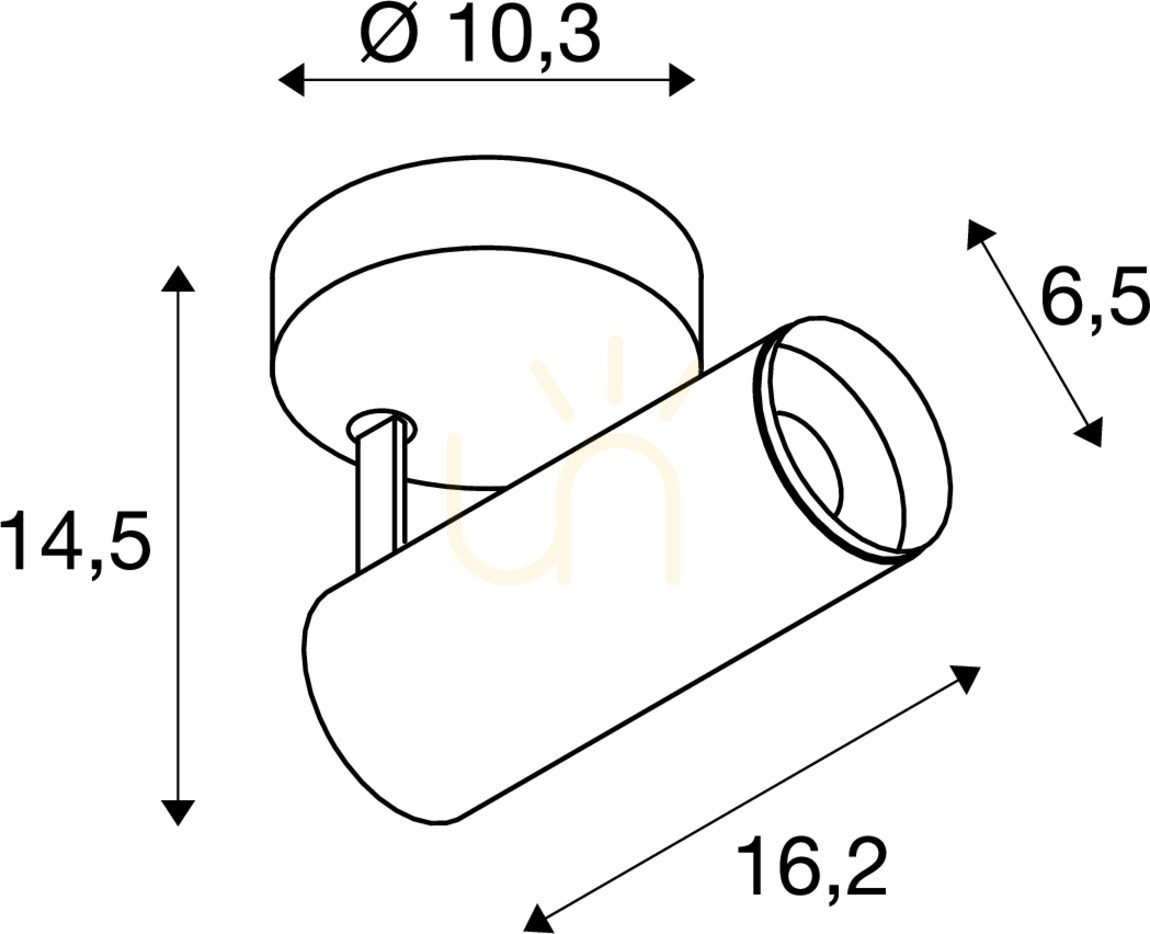 Wyświetl Lampa sufitowa natynkowa SLV NUMINOS Spot Phase S czarna LED 10,42W 2700K 1004099 Lampa sufitowa natynkowa SLV NUMINOS Spot Phase S czarna LED 10,42W 2700K 1004099