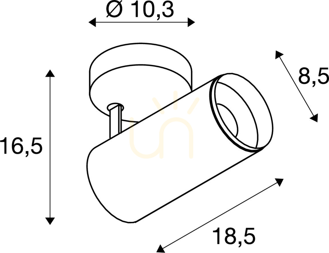 Wyświetl Lampa sufitowa natynkowa LED SLV NUMINOS Spot Phase M czarna 20,1W 4000K 1004211 Lampa sufitowa natynkowa LED SLV NUMINOS Spot Phase M czarna 20,1W 4000K 1004211