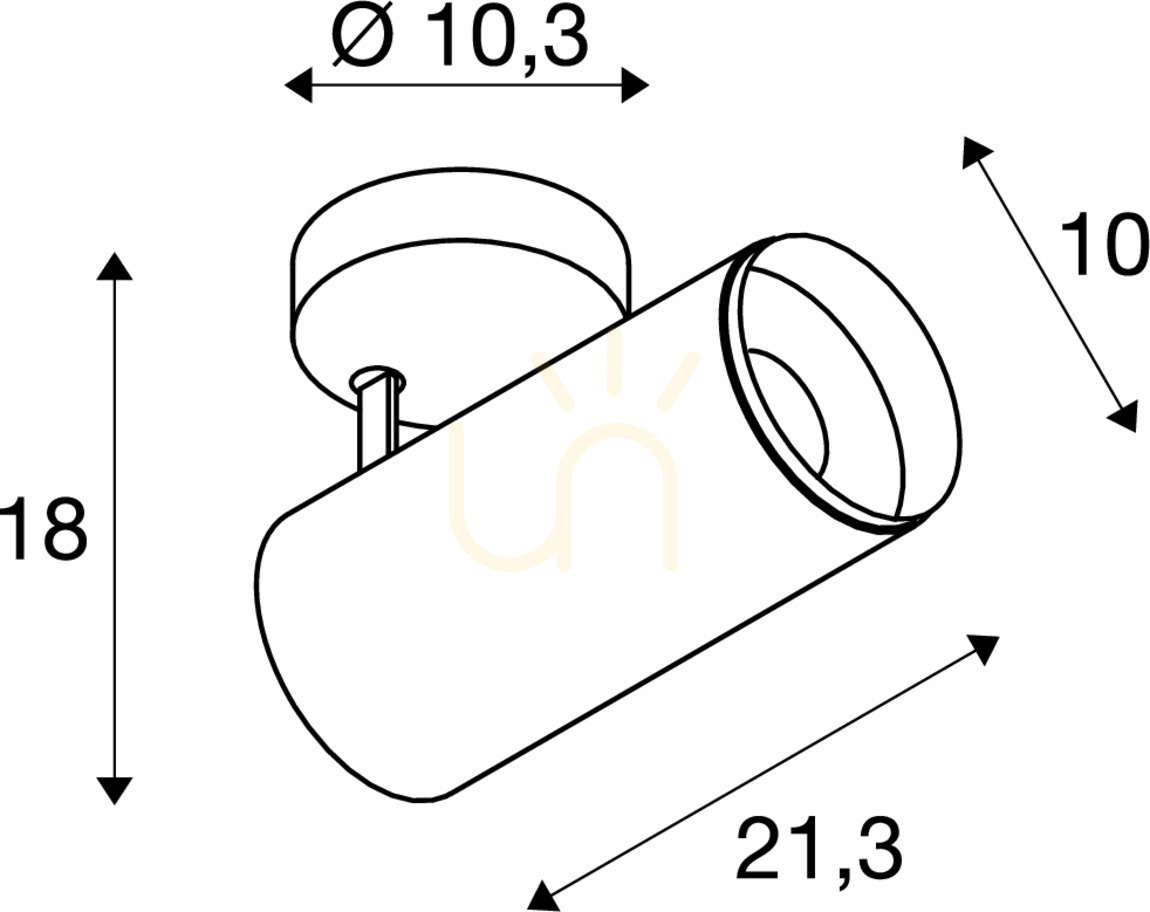 Wyświetl Lampa sufitowa natynkowa SLV NUMINOS Spot Phase L 28W 2700K biała/czarna 1004296 Lampa sufitowa natynkowa SLV NUMINOS Spot Phase L 28W 2700K biała/czarna 1004296
