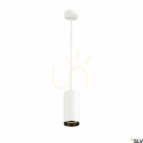 Sprawdź Lampa wisząca SLV NUMINOS L PD PHASE biała/czarna 20 W 2400 lm 3000 K 1004351
