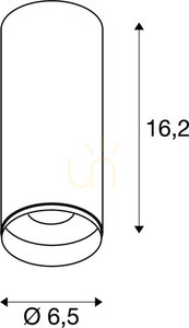 Lampa sufitowa natynkowa SLV NUMINOS CL DALI S czarna 3000K 10,42W 1004419 3 Lampa sufitowa natynkowa SLV NUMINOS CL DALI S czarna 3000K 10,42W 1004419 small 3