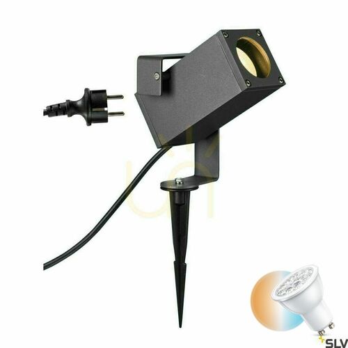 Sprawdź Reflektor zewnętrzny SLV THEO BRACKET antracyt 7W IP44/IP65 1004652