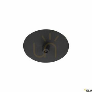 Rozeta wpuszczana sufitowa SLV FITU czarna 8,5 cm 1004674 small 1