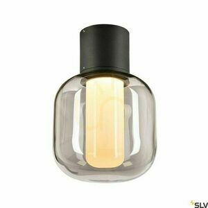 Plafon zewnętrzny SLV OVALISK CL antracyt 17 cm IP65 7,9W 1004677 small 0
