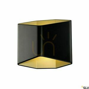 Kinkiet SLV CARISO WL-2 czarno-złoty LED 9,2W 2700K 151710 0 Kinkiet SLV CARISO WL-2 czarno-złoty LED 9,2W 2700K 151710 small 0