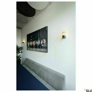 Lampa natynkowa ścienna SLV FITU CUBE czarna E27 20W 1004738 small 5