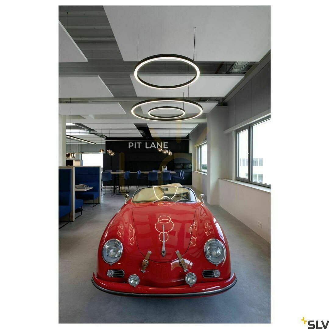 Pokaż Lampa wisząca SLV ONE 60 PD DALI czarna 25W 3000/4000K 1004761 Lampa wisząca SLV ONE 60 PD DALI czarna 25W 3000/4000K 1004761