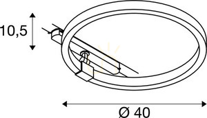 Lampa do szynoprzewodu SLV ONE 40 DALI czarna 4000K 15,2W 1004771 6 Lampa do szynoprzewodu SLV ONE 40 DALI czarna 4000K 15,2W 1004771 small 6
