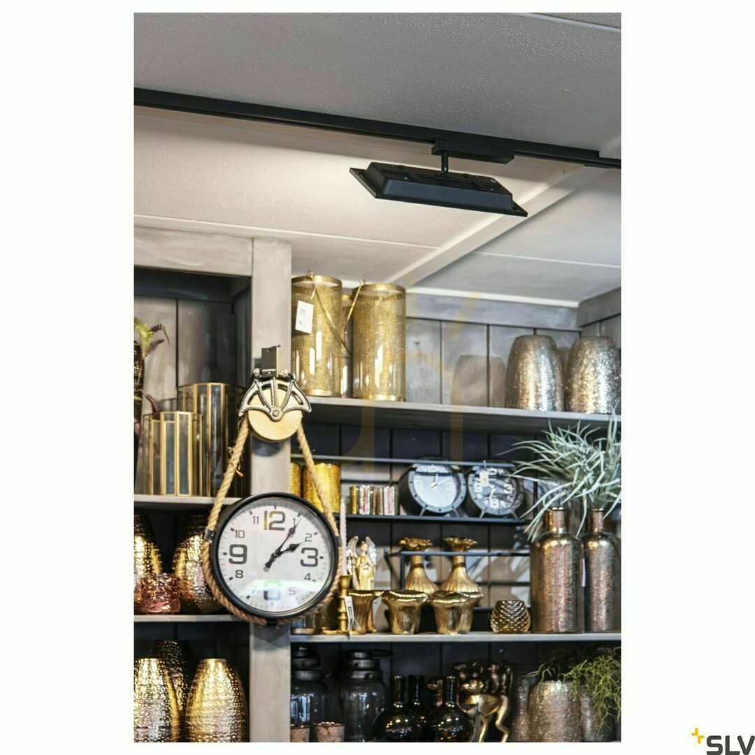 Pokaż Lampa do szynoprzewodu SLV PANEL Track czarna 18W 3000K 1004933 Lampa do szynoprzewodu SLV PANEL Track czarna 18W 3000K 1004933