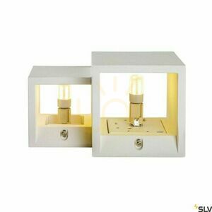 Lampa natynkowa SLV PLASTRA WL CUBES G9 biała gipsowa 1004733 1 Lampa natynkowa SLV PLASTRA WL CUBES G9 biała gipsowa 1004733 small 1