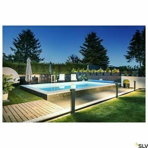 Zewnętrzny słupek LED SLV L-LINE OUT 80 FL antracytowy 7 W 1003538 small 3