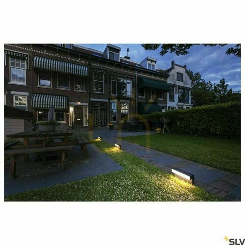 Sprawdź Słupek oświetleniowy SLV L-LINE OUT 30 FL antracyt LED 11,5 W 3000/4000 K IP65 1003536
