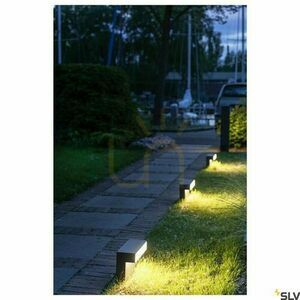 Słupek oświetleniowy SLV L-LINE OUT 30 FL antracyt IP65 LED 11,5W 1003536 small 5