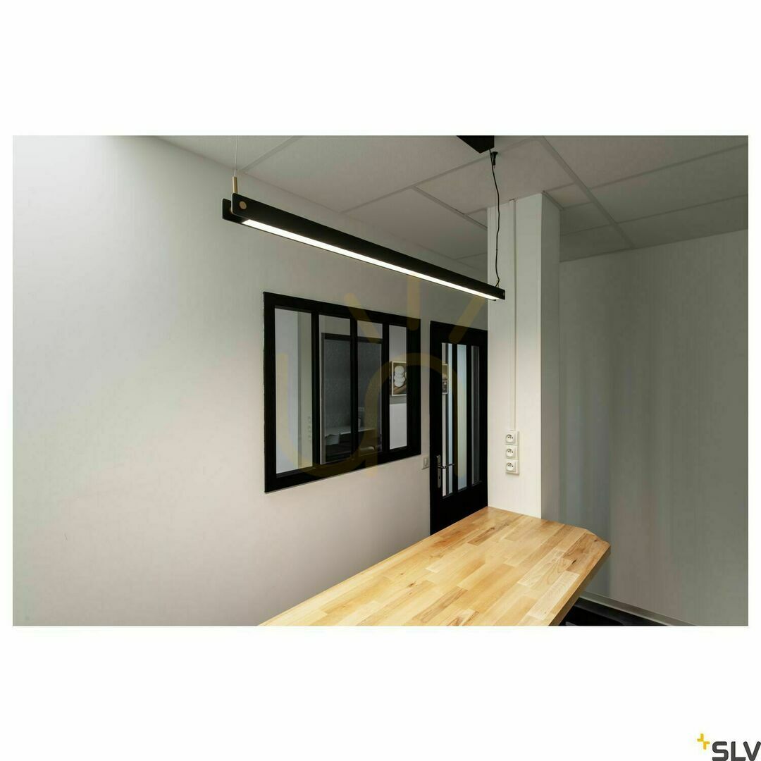 Pokaż Lampa wisząca SLV NOYA PD Phase czarna 120 cm 32W CCT 1003530 Lampa wisząca SLV NOYA PD Phase czarna 120 cm 32W CCT 1003530
