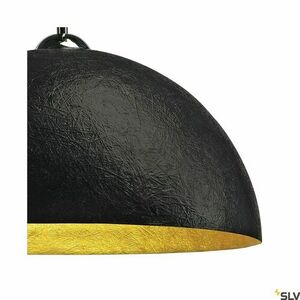 Lampa wisząca SLV FORCHINI PD-1 czarno-złota 50 cm E27 40W 155530 small 2