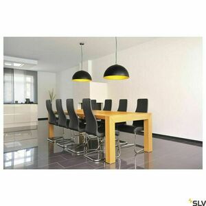 Lampa wisząca SLV FORCHINI PD-1 czarno-złota 50 cm E27 40W 155530 small 4