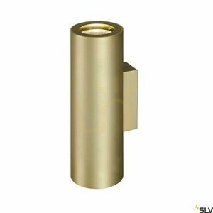 Lampa natynkowa ścienna SLV ENOLA_B złota GU10 2x50W 151803 small 5