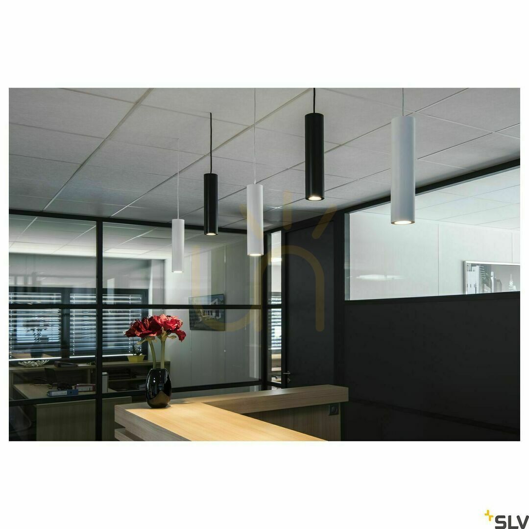 Wyświetl Lampa wisząca SLV ENOLA_B PD-1 biała GU10 50W 151851 Lampa wisząca SLV ENOLA_B PD-1 biała GU10 50W 151851