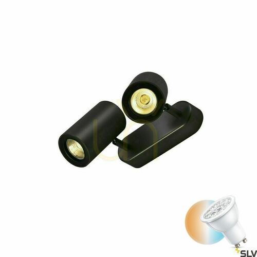 Sprawdź Oprawa natynkowa SLV ENOLA_B 152020 czarna GU10 50W IP20