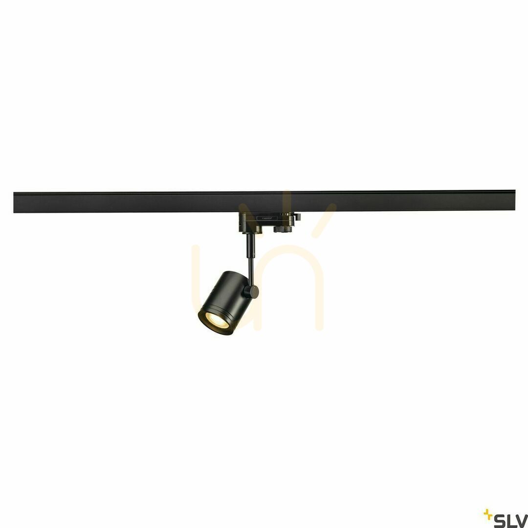 Zobacz Reflektor szynowy 3-fazowy SLV BIMA 1 czarny GU10 50W 152240 Reflektor szynowy 3-fazowy SLV BIMA 1 czarny GU10 50W 152240