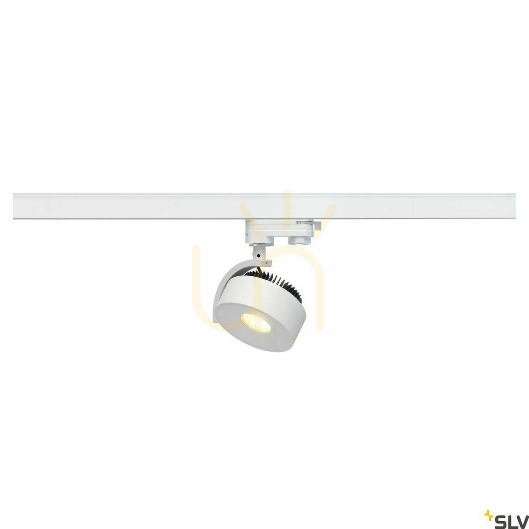 Zobacz Reflektor szynowy 3-fazowy SLV KALU TRACK biały LED 13W 3000K 152601 Reflektor szynowy 3-fazowy SLV KALU TRACK biały LED 13W 3000K 152601