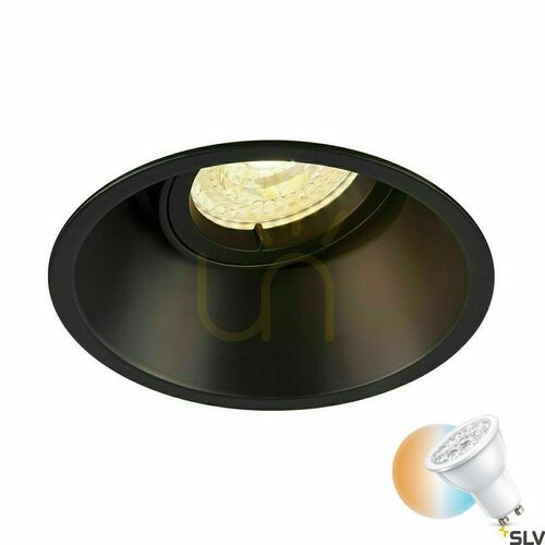 Sprawdź Oprawa wpuszczana SLV HORN-T czarna 25W 230V 113140
