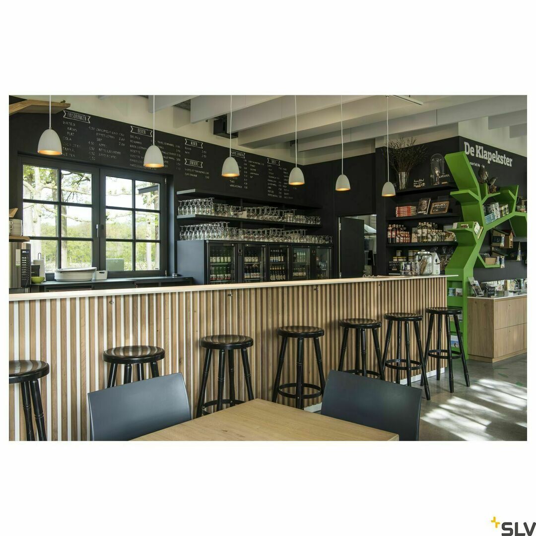 Obejrzyj Lampa wisząca do szynoprzewodu SLV PARA CONE 14 biała GU10 35W 153141 Lampa wisząca do szynoprzewodu SLV PARA CONE 14 biała GU10 35W 153141