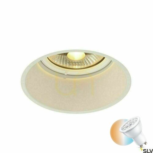 Sprawdź Oprawa wpuszczana SLV HORN-T biała stalowa 75W 230V 113171