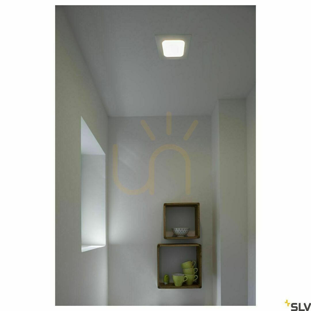 Pokaż Oprawa wpuszczana SLV SENSER 12 biała LED 6,5W 3000K 1003011 Oprawa wpuszczana SLV SENSER 12 biała LED 6,5W 3000K 1003011