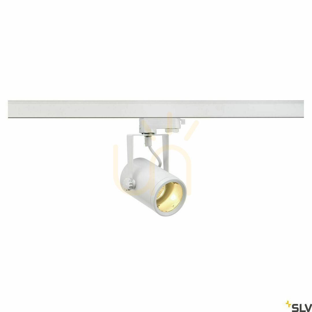 Sprawdź Reflektor szynowy SLV EURO SPOT 153851 biały GU10 3-fazowy 25W Reflektor szynowy SLV EURO SPOT 153851 biały GU10 3-fazowy 25W