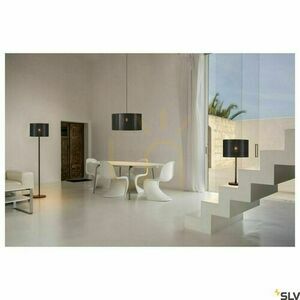 Lampa podłogowa SLV FENDA czarna E27 145 cm stal 155790 small 5