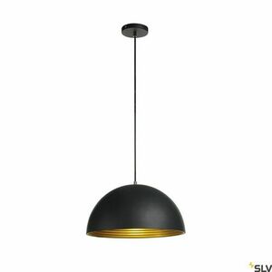 Lampa wisząca SLV FORCHINI M PD-2 czarno-złota 40 cm E27 40W 155910 small 0