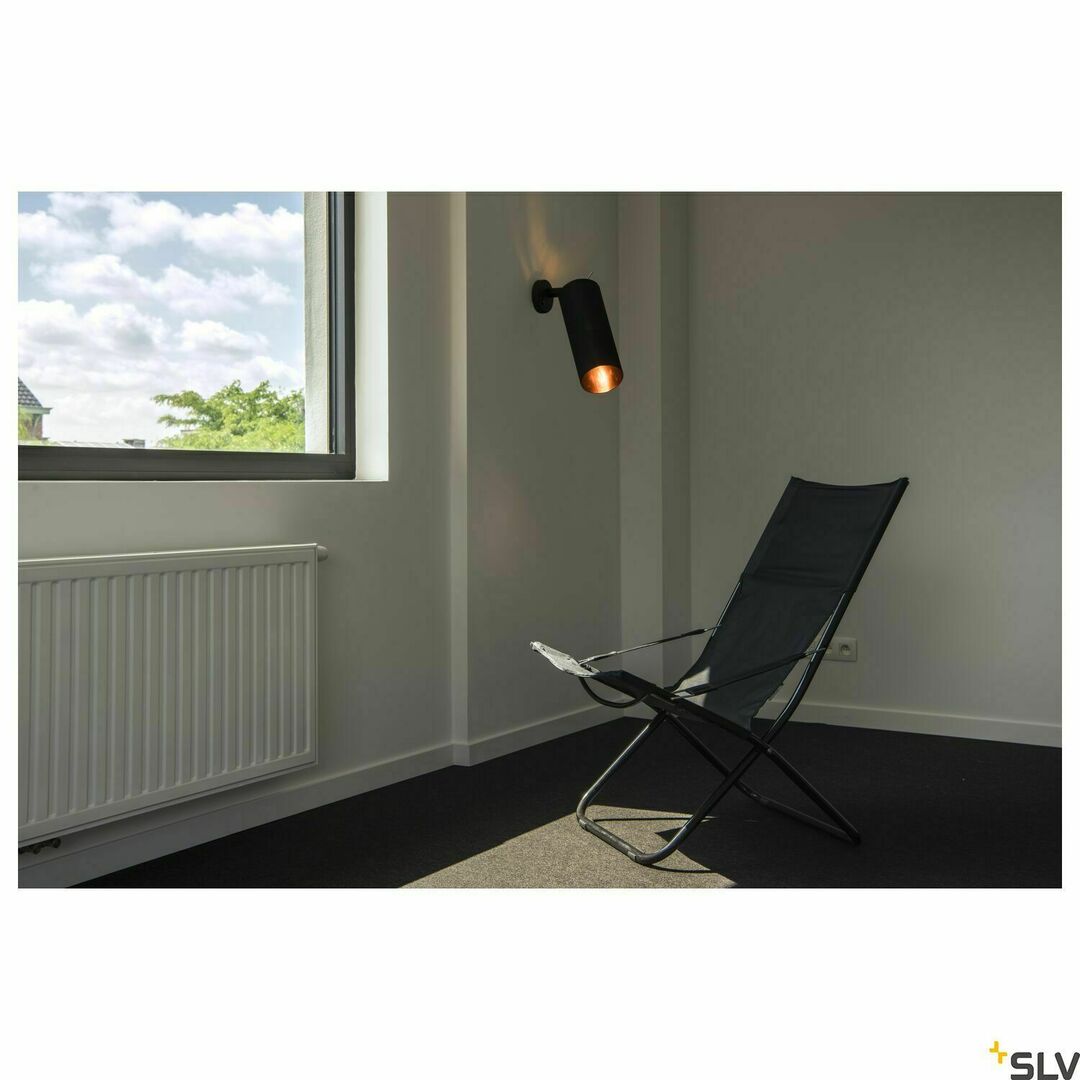 Pokaż Abażur SLV FENDA czarno-miedziany 15x40 cm 156152 Abażur SLV FENDA czarno-miedziany 15x40 cm 156152