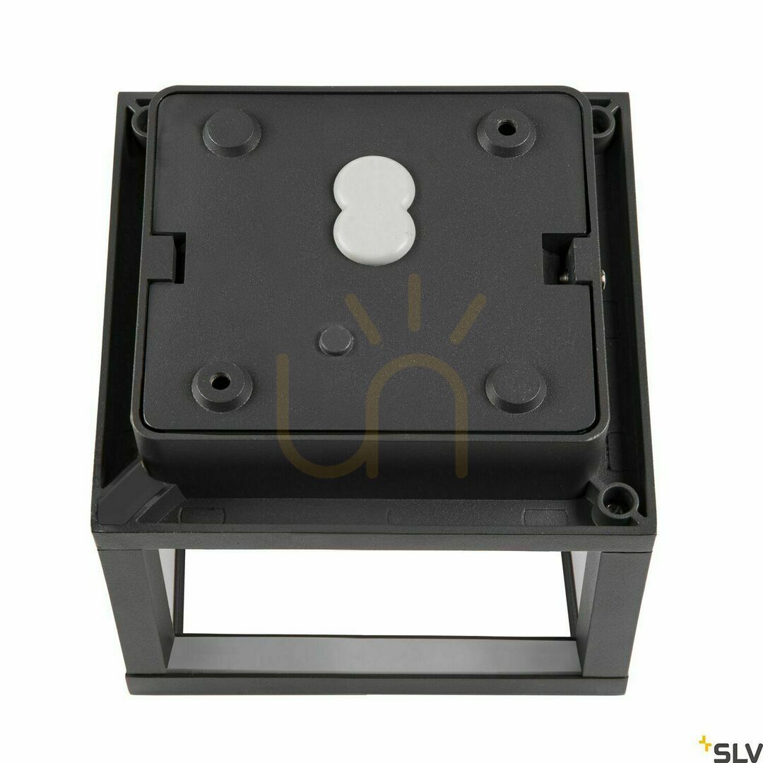 Zobacz Kinkiet zewnętrzny SLV QUADRULO CL LED antracyt 7,5W 3000K IP55 1005202 Kinkiet zewnętrzny SLV QUADRULO CL LED antracyt 7,5W 3000K IP55 1005202