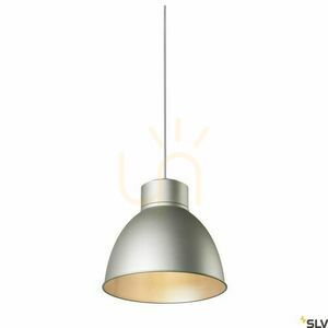 Odbłyśnik do lampy wiszącej SLV PARA DOME szary aluminium 30,8 cm 1005217 small 2