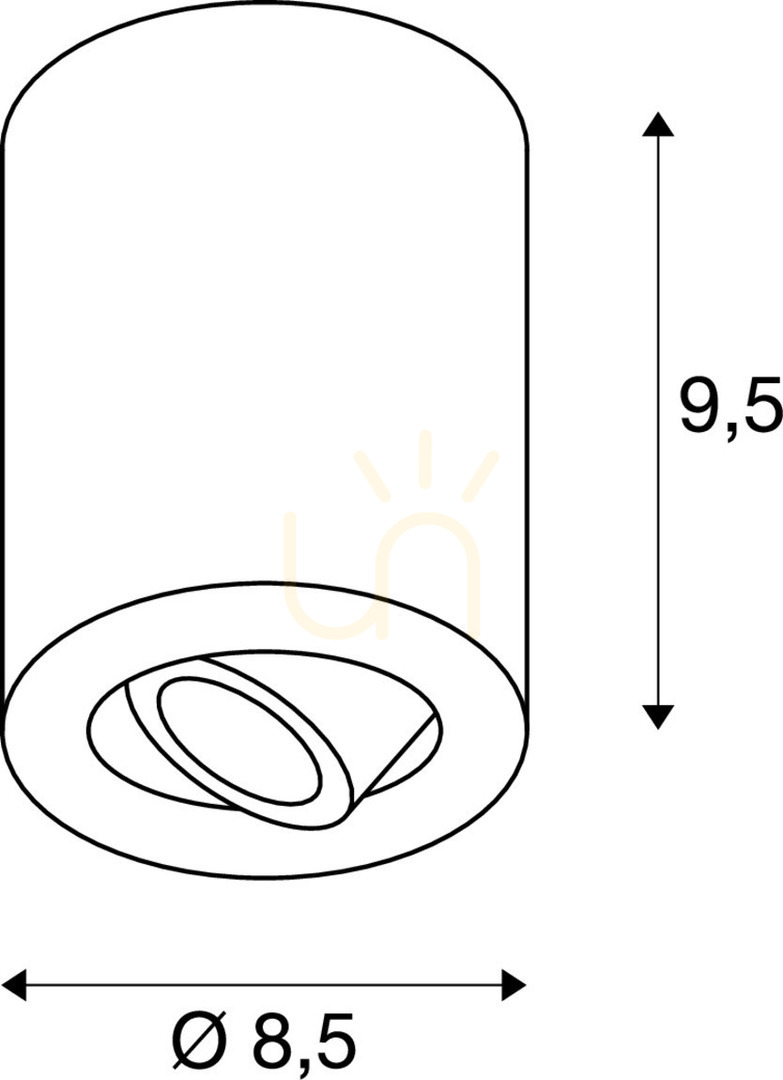 Wyświetl Lampa sufitowa SLV TRILEDO ROUND CL biała LED 7,6W 3000K 113931 Lampa sufitowa SLV TRILEDO ROUND CL biała LED 7,6W 3000K 113931