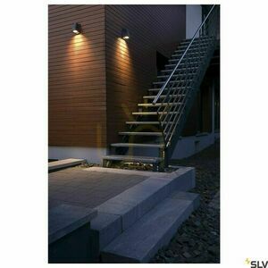 Lampa ścienna zewnętrzna SLV WALLYX antracyt GU10 IP44 227195 small 2