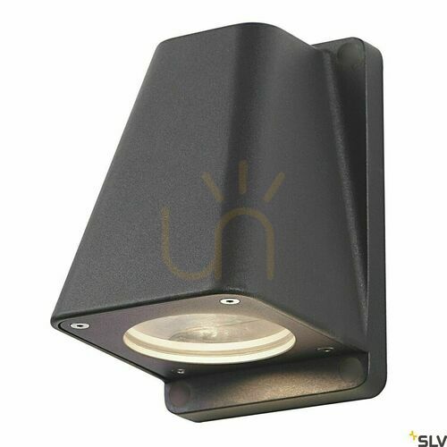 Sprawdź Lampa ścienna zewnętrzna SLV WALLYX antracyt GU10 IP44 227195