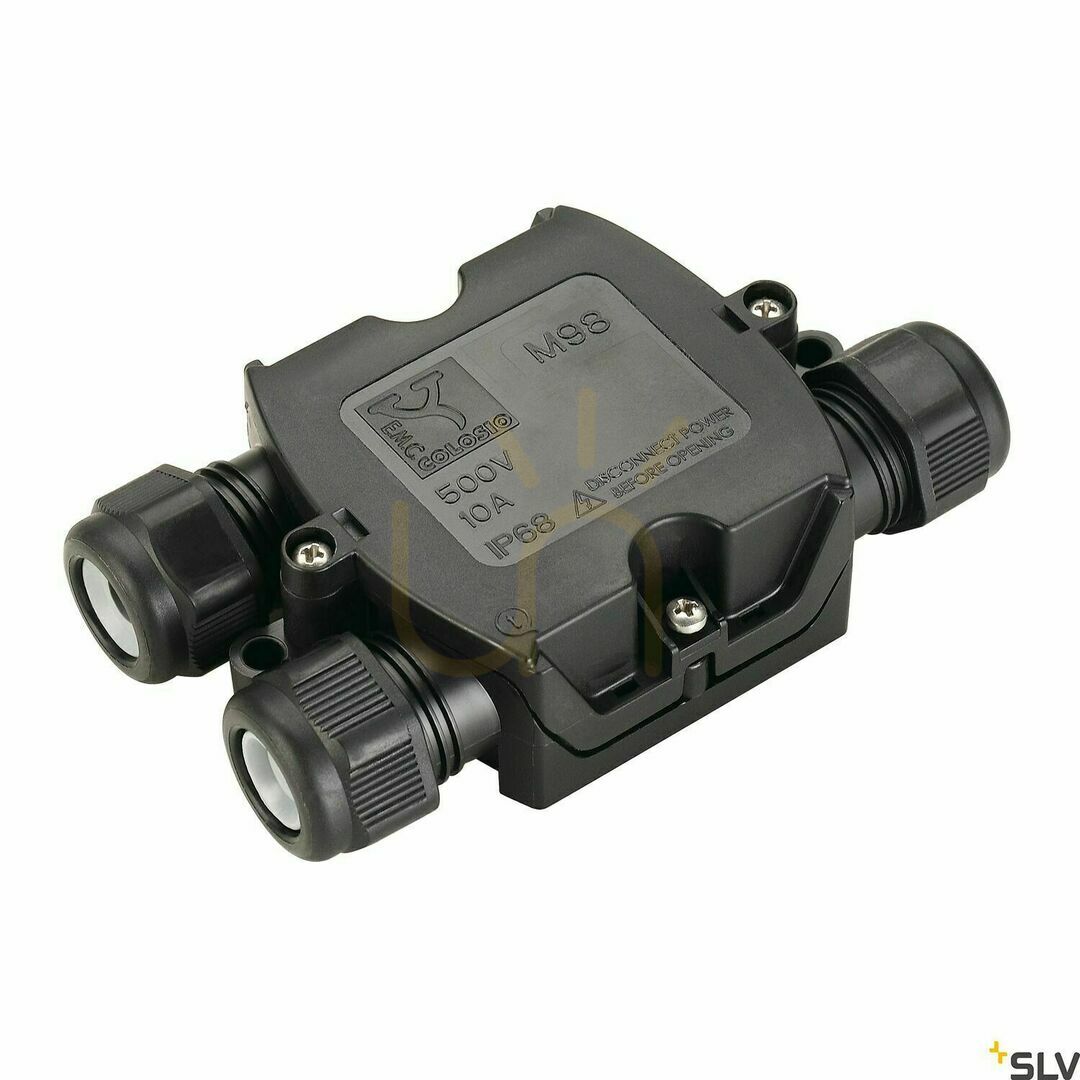Sprawdź Skrzynka przyłączeniowa T SLV Zubehör IP68 czarna 230V 228726 Skrzynka przyłączeniowa T SLV Zubehör IP68 czarna 230V 228726