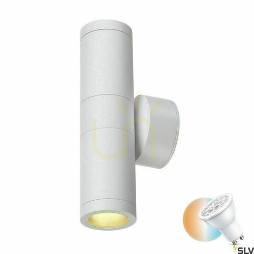 Sprawdź Lampa ścienna zewnętrzna SLV ASTINA biała 11W IP44 228771