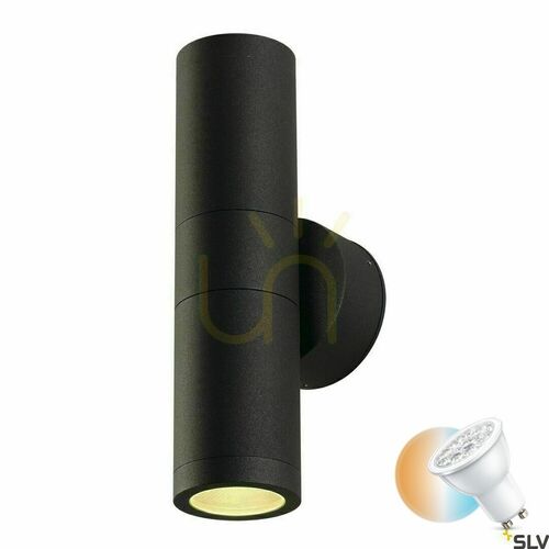 Sprawdź Lampa ścienna zewnętrzna SLV ASTINA antracyt IP44 11W 230V 228775