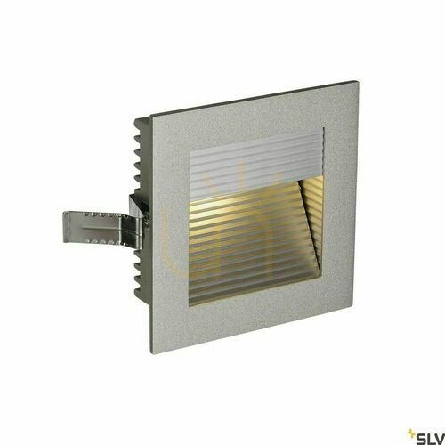 Sprawdź Oprawa wpuszczana SLV FRAME CURVE 111292 szara 1W 3000K IP20