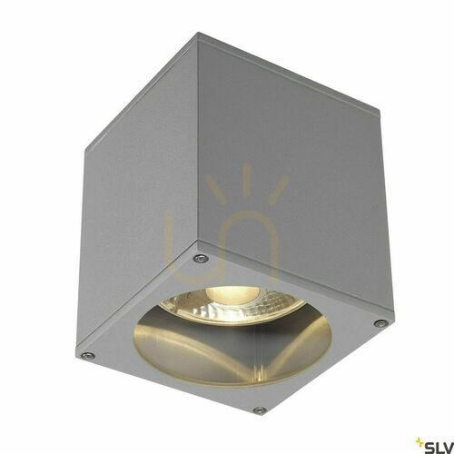 Sprawdź Plafon zewnętrzny SLV BIG THEO szary IP44 E27 75W 229554