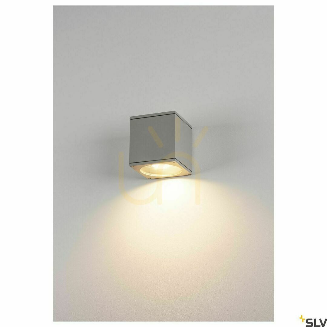Obejrzyj Lampa ścienna ogrodowa SLV BIG THEO szara IP44 75W 229564 Lampa ścienna ogrodowa SLV BIG THEO szara IP44 75W 229564