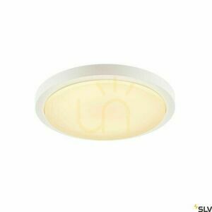 Plafon zewnętrzny z czujnikiem SLV AINOS biały LED 22 W 3000 K IP44 229971 small 0