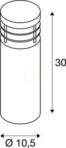 Słupek oświetleniowy SLV VAP SLIM 30 stal nierdzewna IP44 230063 2 Słupek oświetleniowy SLV VAP SLIM 30 stal nierdzewna IP44 230063 small 2