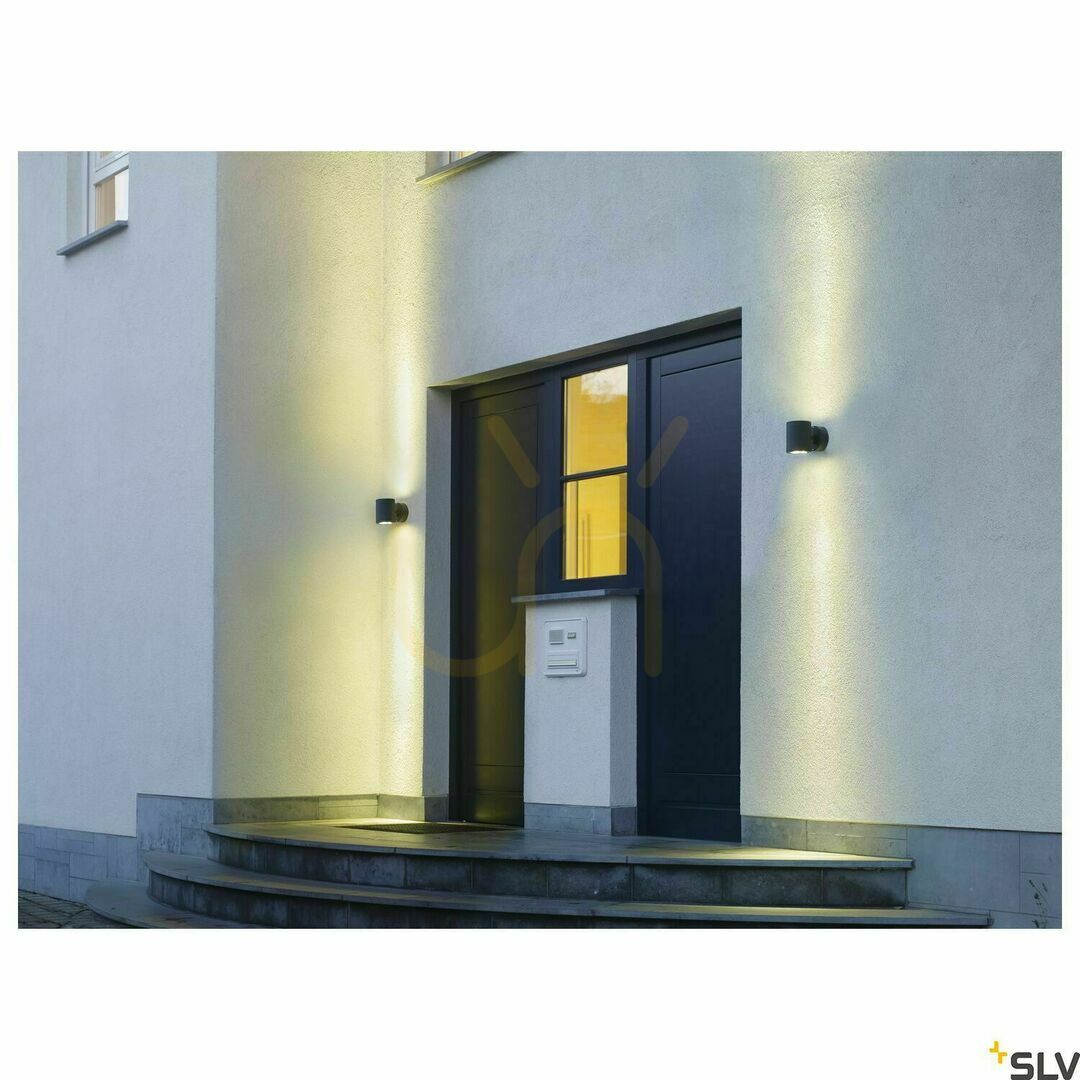 Wyświetl Lampa ścienna ogrodowa SLV SITRA antracyt IP44 9W up/down 230365 Lampa ścienna ogrodowa SLV SITRA antracyt IP44 9W up/down 230365