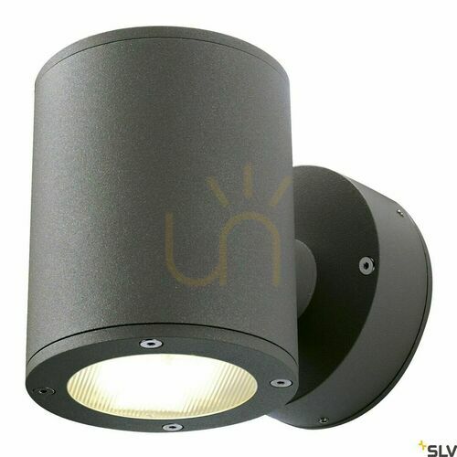 Sprawdź Lampa ścienna ogrodowa SLV SITRA antracyt IP44 9W up/down 230365