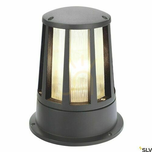 Sprawdź Słupek oświetleniowy SLV CONE antracyt IP54 24 cm 100W 230435